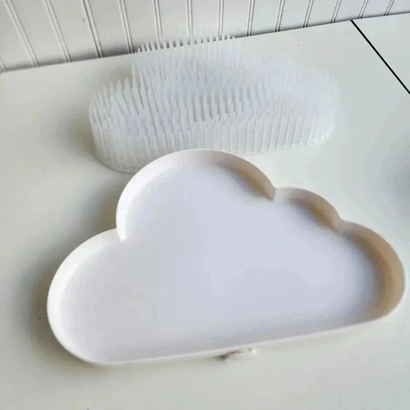 MELII BABY White CLOUD DRYING RACK Contemporary BPA Free Dishwasher Safe - Picture 4 of 10